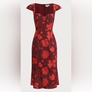 The Cecily fit and flare sweetheart dress by Anthropologie